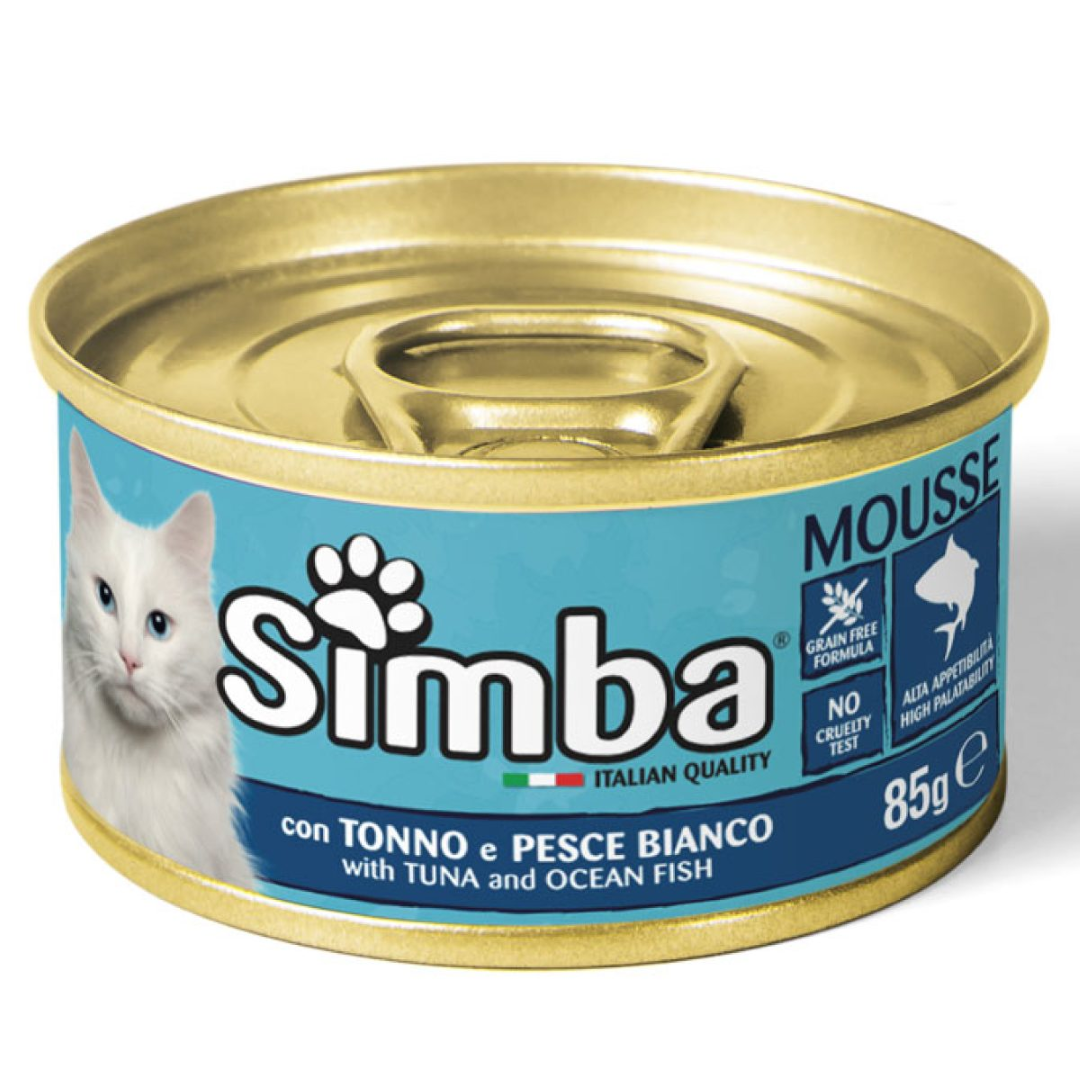 SIMBA CAT MOUSSE TUNA N OCEANFISH 85G